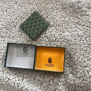 Goyard Green Wallet